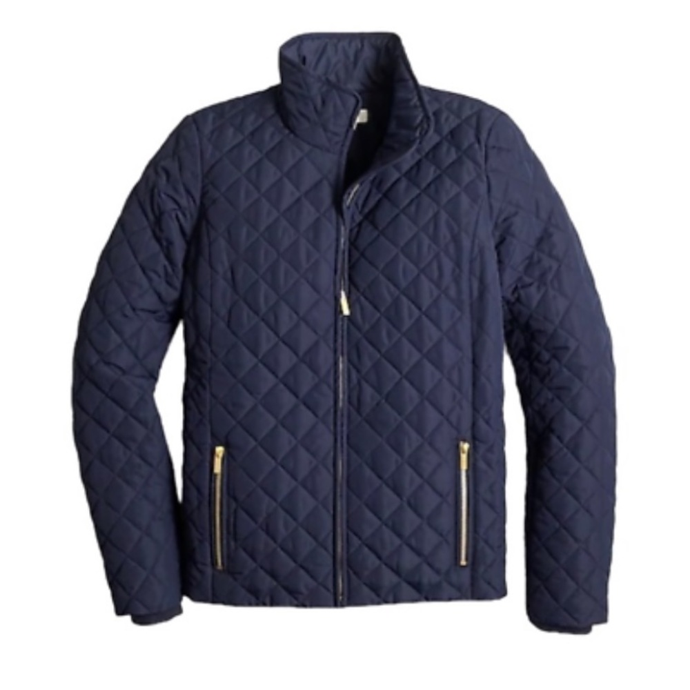 J Crew Factory Diamond Quilted Puffer